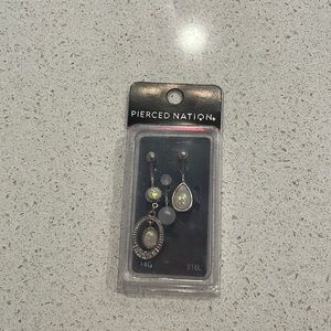 Belly button ring bundle